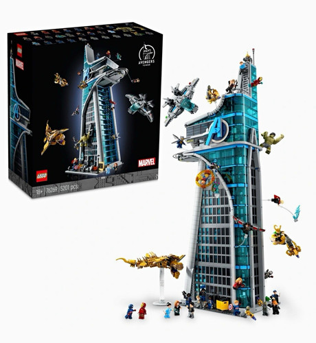 Lego marvel avengers tower - lego,