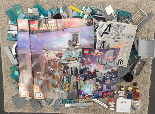 Lego marvel attacco - lego, torre