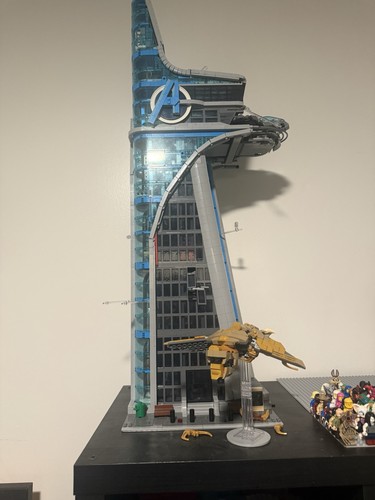 Lego avengers tower completo - avengers,