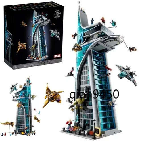 Avengers tower building block - avengers,