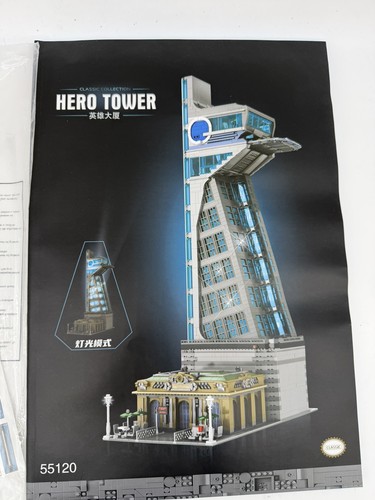 Moc 55120 avengers tower - 55120,