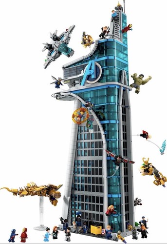 76269 marvel avengers tower - marvel,