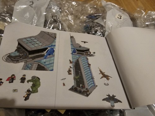 Avengers tower replica blocchi - avengers,