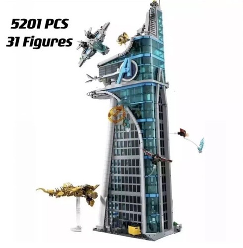 Nuovi 76269 moc avengers tower - nuovi,